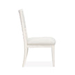 Salt Life Home Echo Isles Sea Pearl and Driftwood Upholstered Side Chair Two Pack