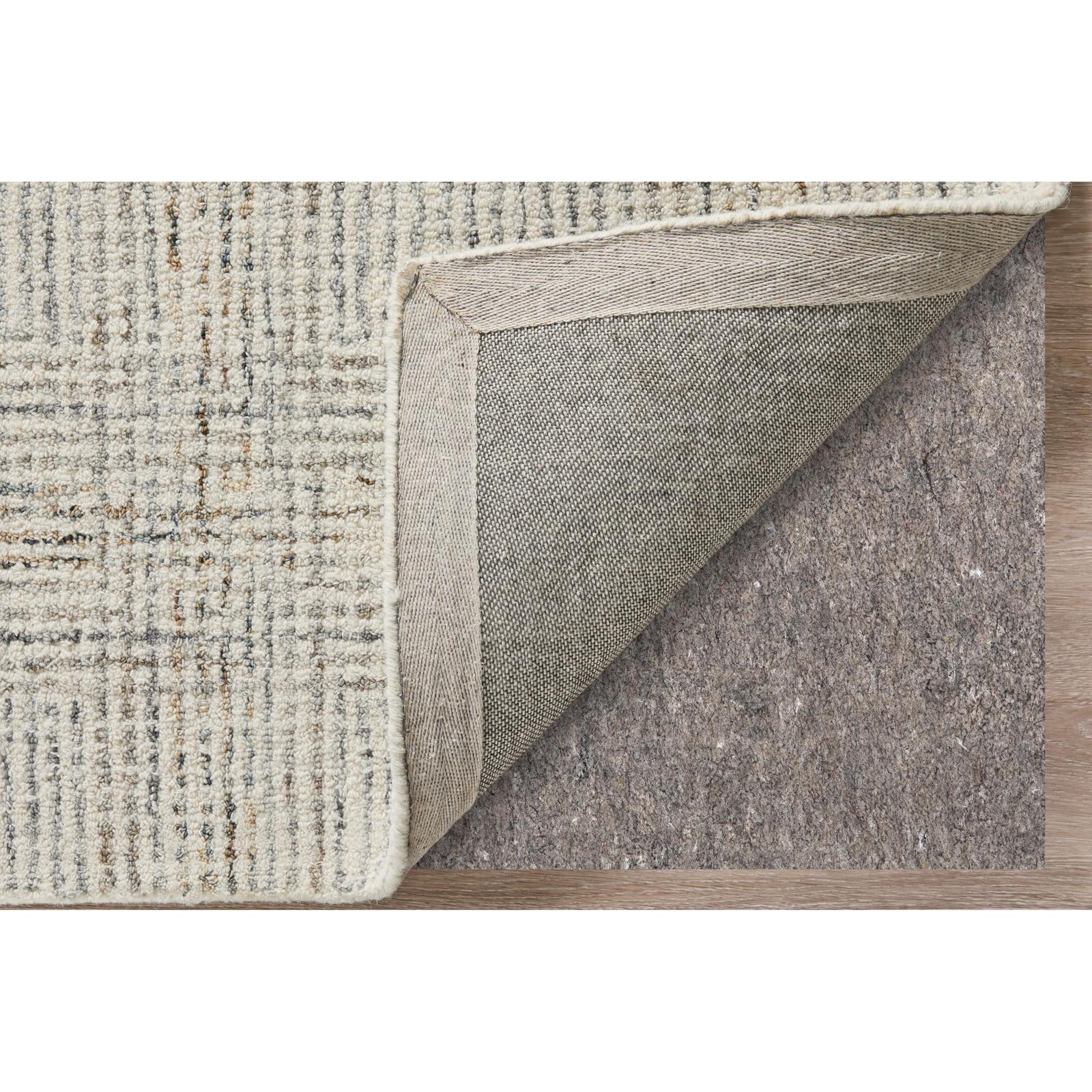Feizy Belfort 8668F Transitional Geometric Rug in Ivory/Gray/Tan