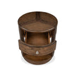 Magnussen Home Connolly Brown Drawer End Table