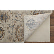 Feizy Kaia 39GPF Transitional Floral & Botanical in Ivory/Orange/Blue
