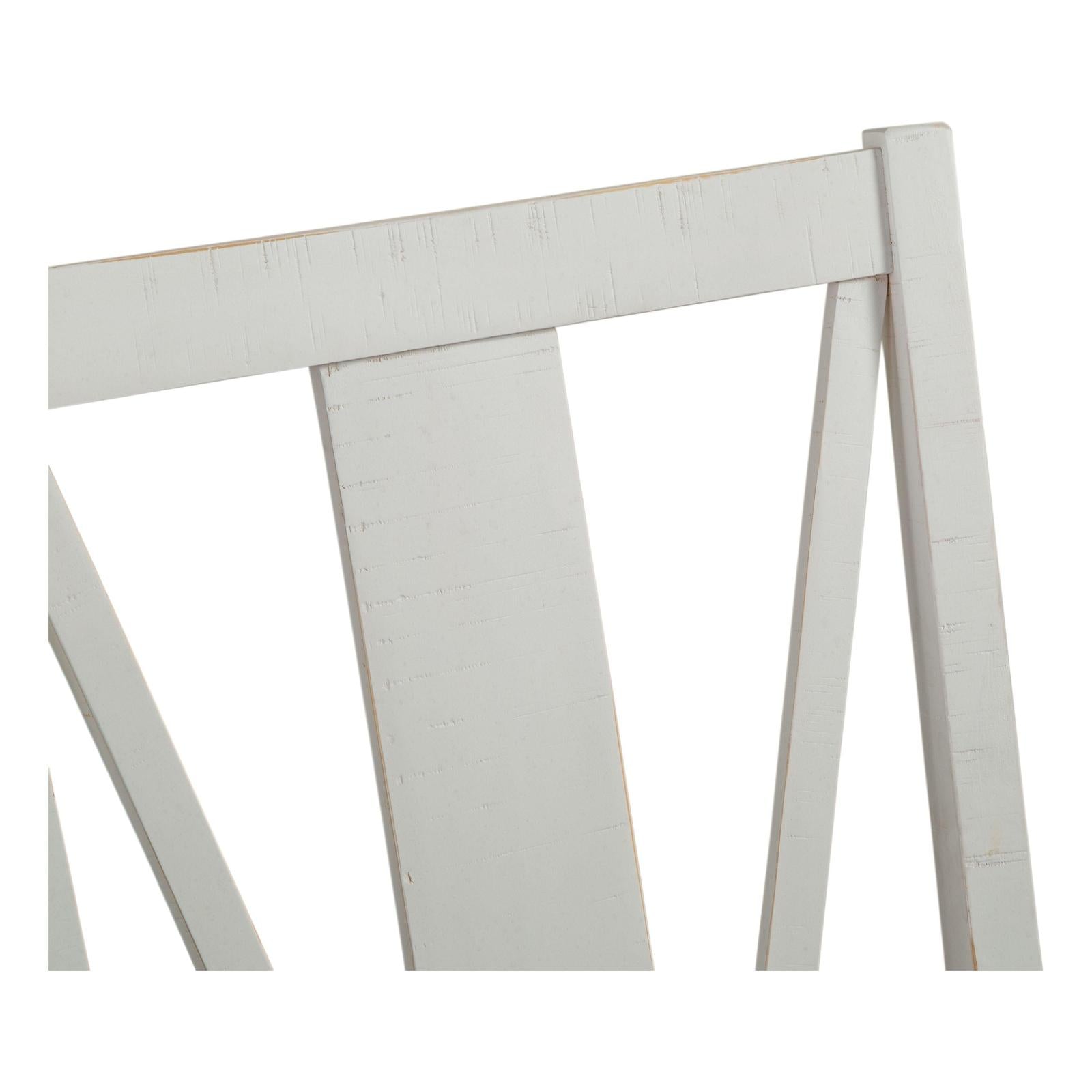 Magnussen Home Heron Cove Chalk White And Dovetail Grey Side Chair Set of 2