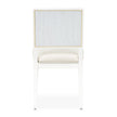 Michael Amini Palm Gate Side Chair - Cloud White - Set of 2