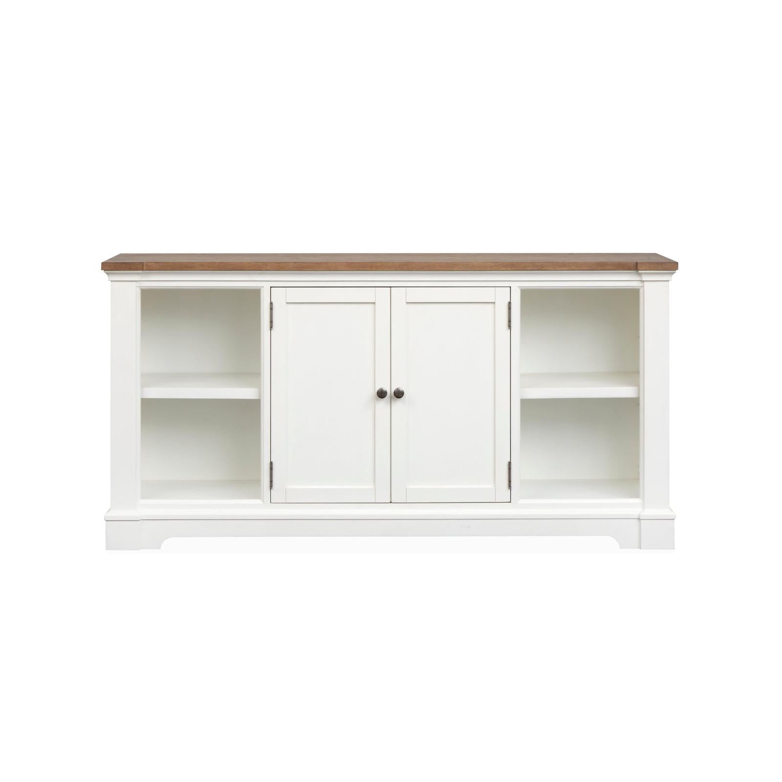 Magnussen Home Kingston Whisper White & Cerused Nutmeg Credenza