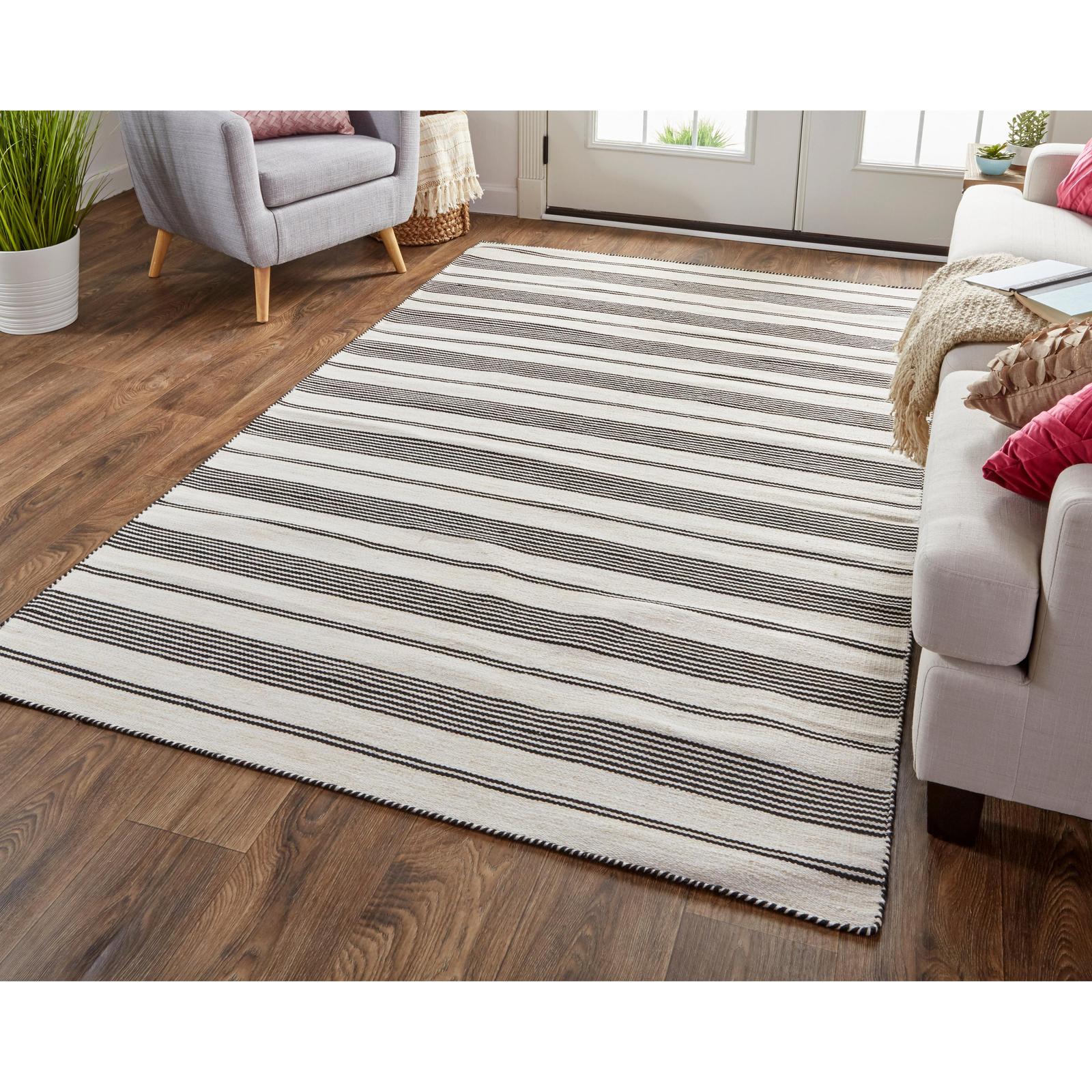 Feizy Duprine 0560F Transitional Stripes Rug