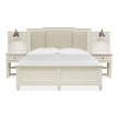 Magnussen Home Willowbrook Egg Shell White Bed