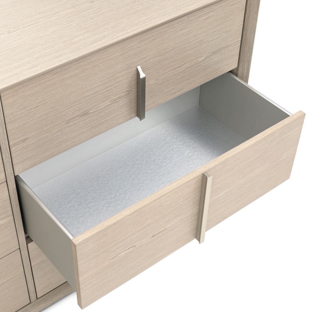 Michael Amini Lotus Bay Large Dresser - Sand