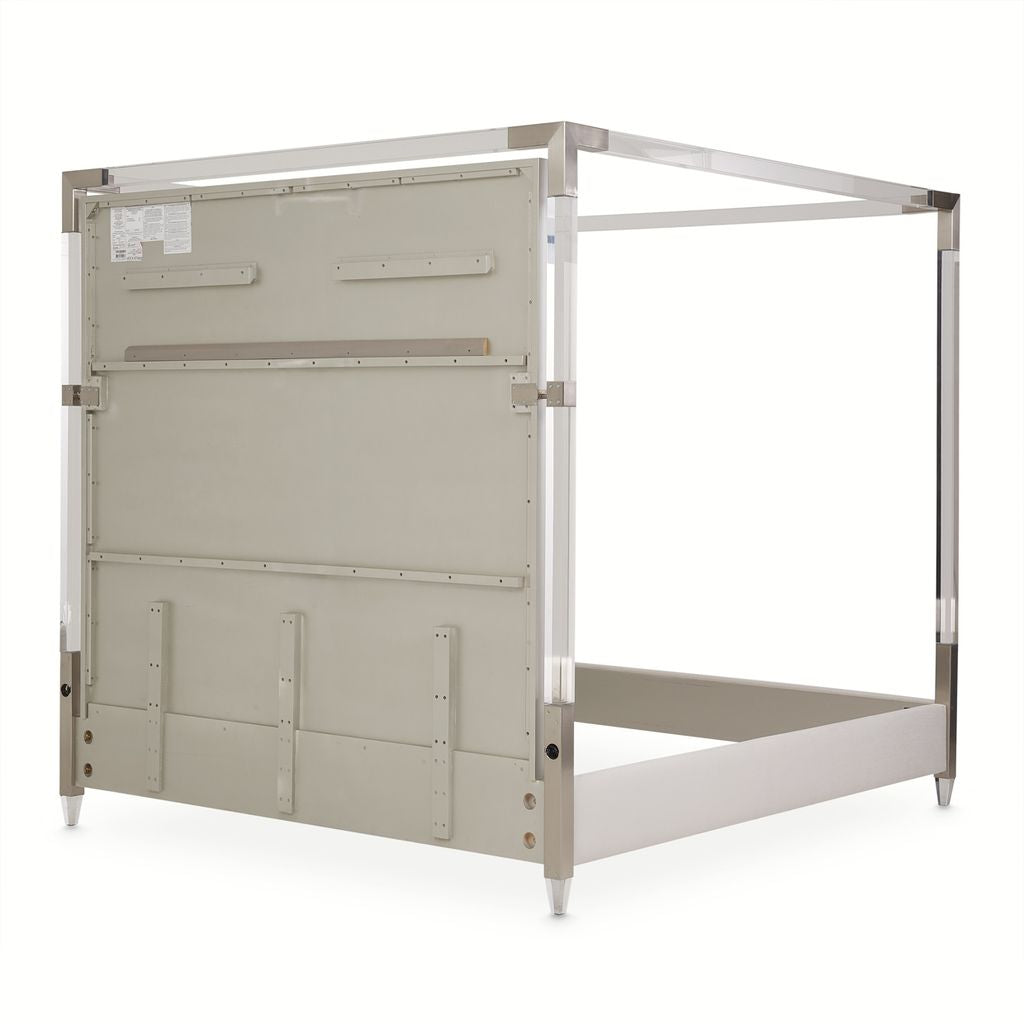 Michael Amini Penthouse Bed - Ash Gray