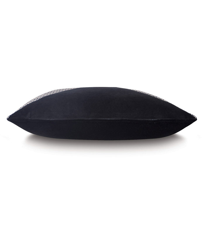Eastern Accents Zac Black and Gray Decorative Pillow