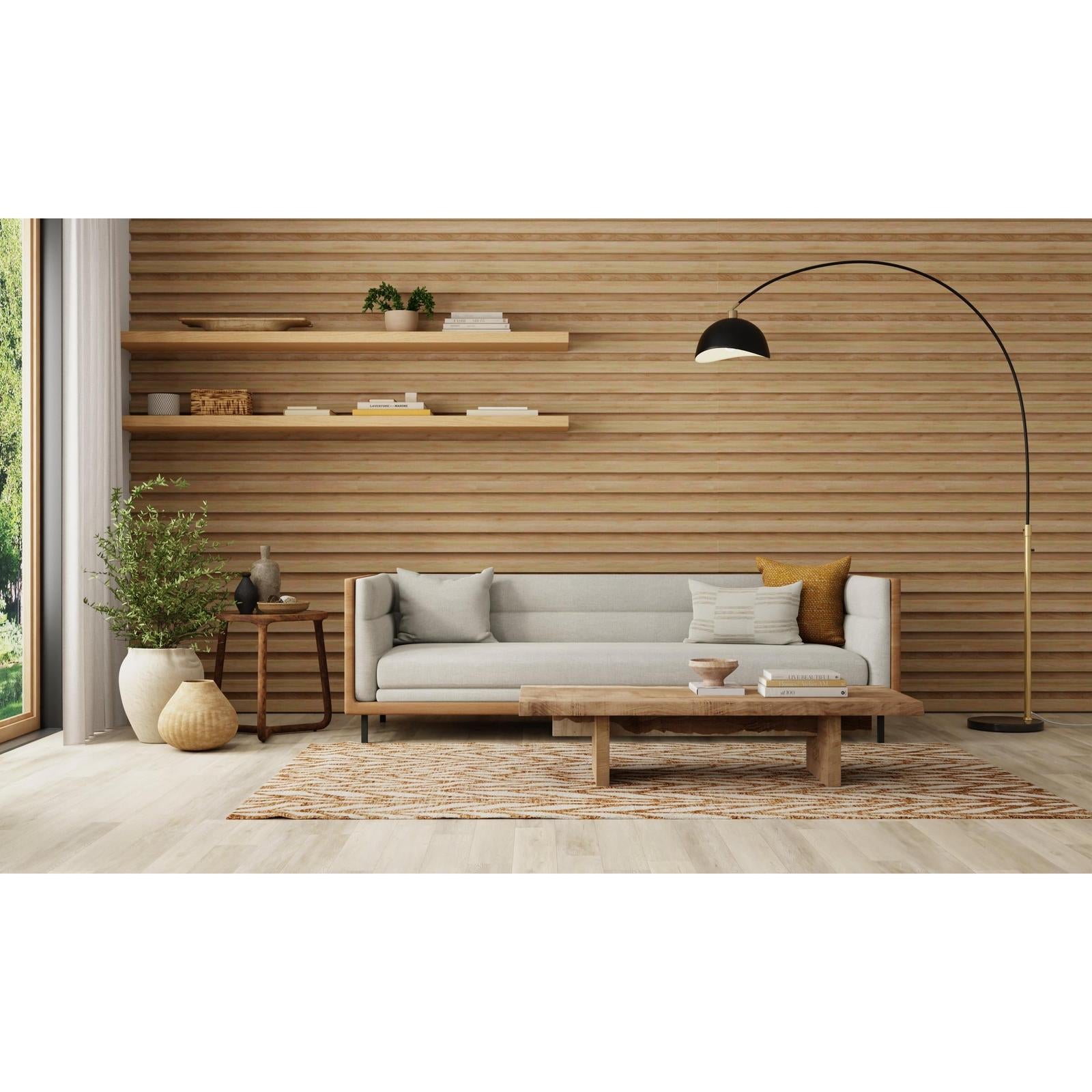 Feizy Colton 8A55F Modern Chevron Rug in Brown/Tan