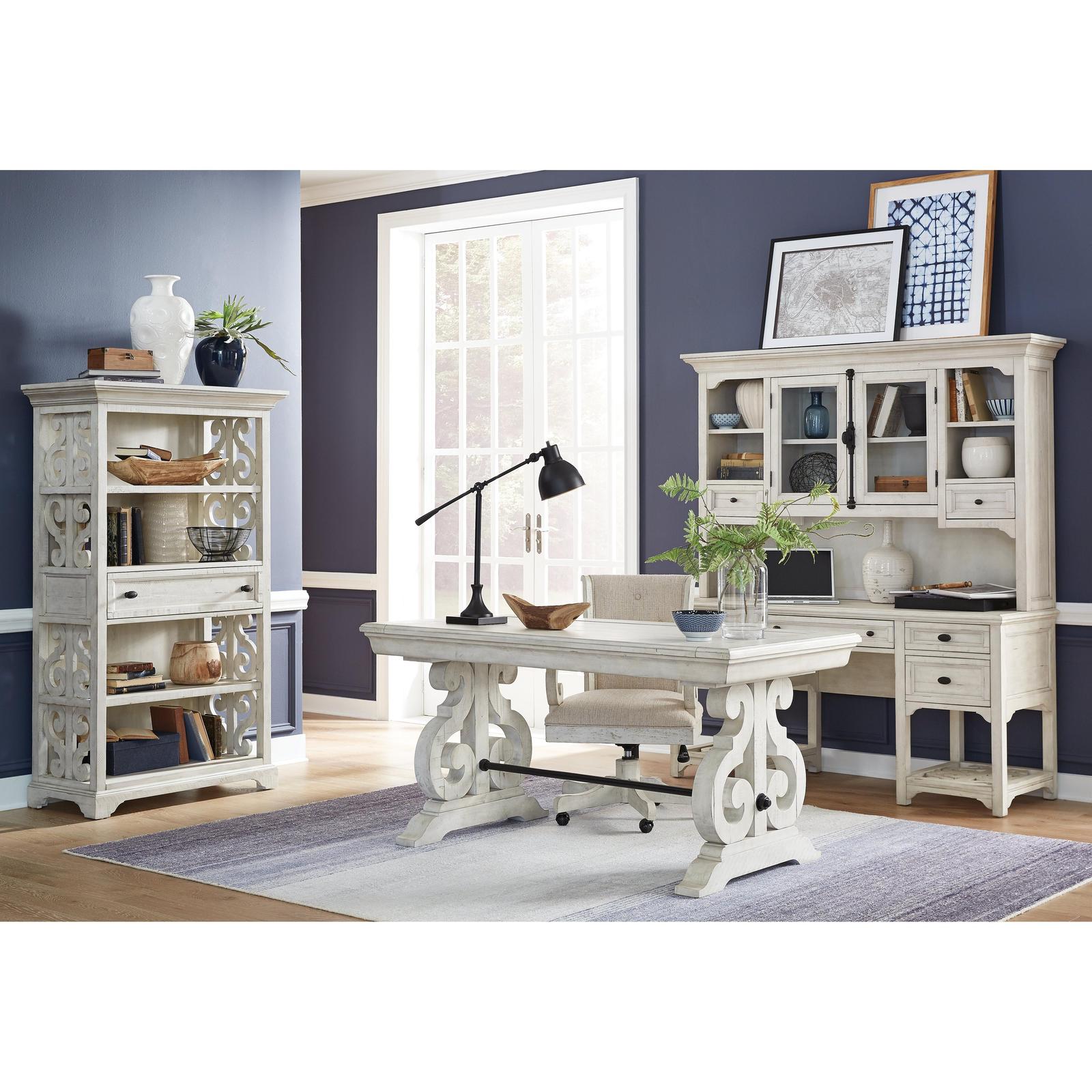 Magnussen Home Bronwyn Alabaster Fully Upholstered Swivel Chair
