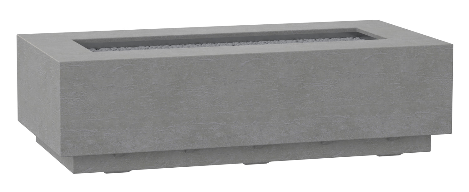 Sunset West Gravelstone Rectangular Fire Table