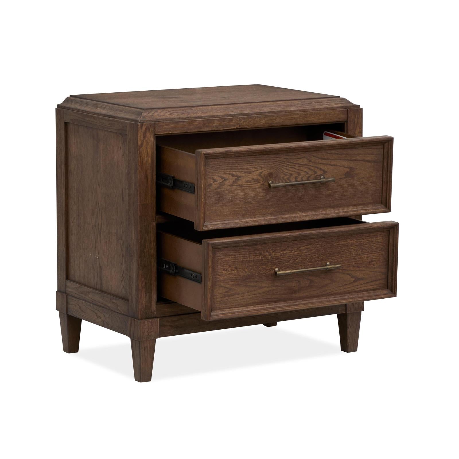 Magnussen Home Groveland Park Antique Coffee Drawer Nightstand
