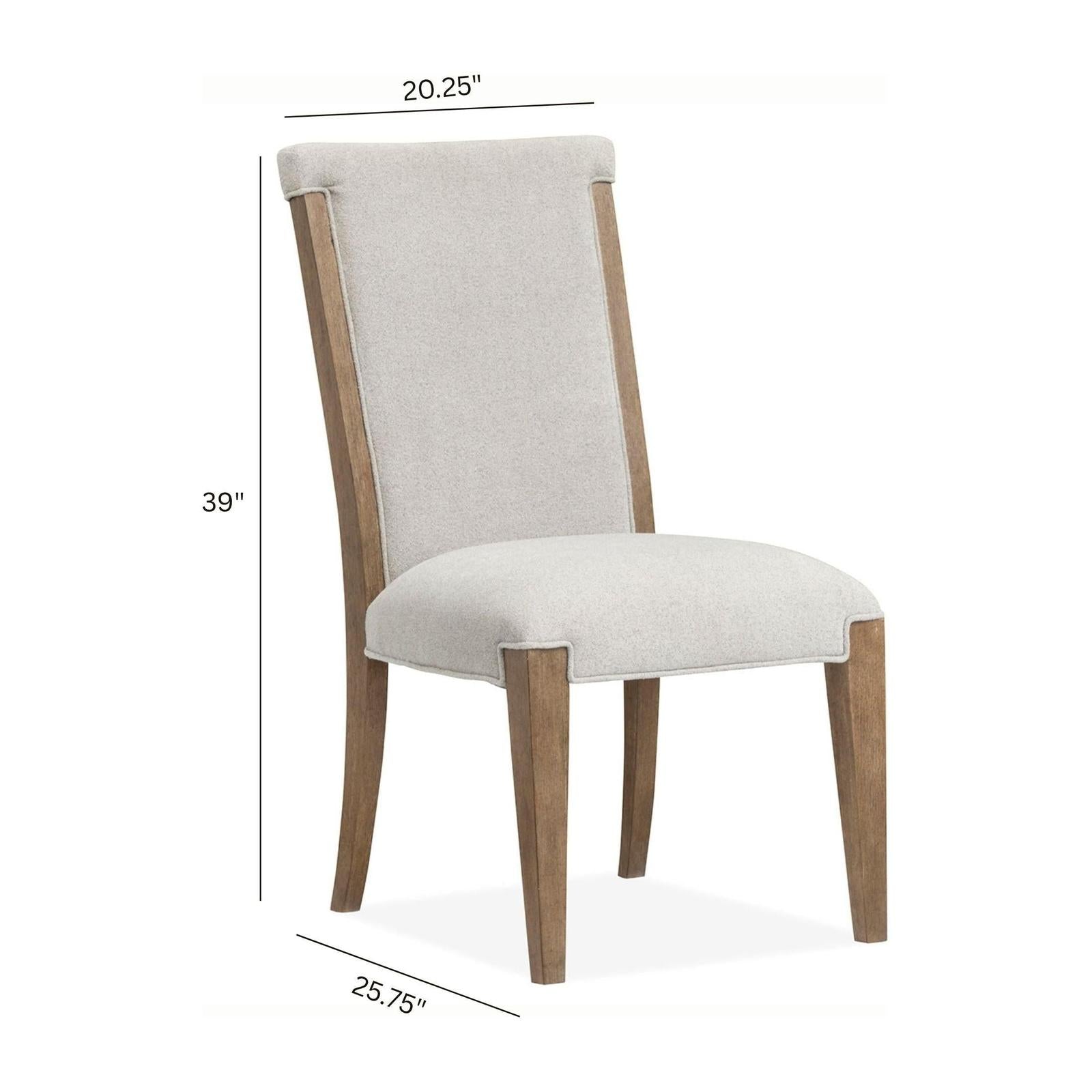 Magnussen Home Plum Creek Upholstered Side Chair Set of 2