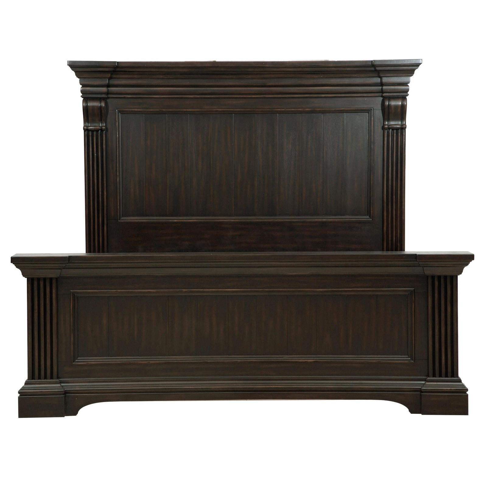 Pulaski Furniture Caldwell Smoked Molasses Bed