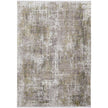 Feizy Cadiz 39FXF Modern Abstract Rug in Green/Gray/Ivory