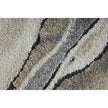 Feizy Gilmore 39URF Modern Abstract, Ivory/Gray/Black, Rug