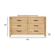 Magnussen Home Laramie Honey Wheat Double Drawer Dresser