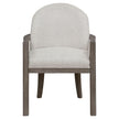 Pulaski Anderson Park Moose Trail And Frontier Brown Upholstered Dining Chair
