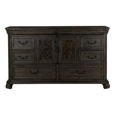 Magnussen Home Bellamy Peppercorn Drawer Dresser