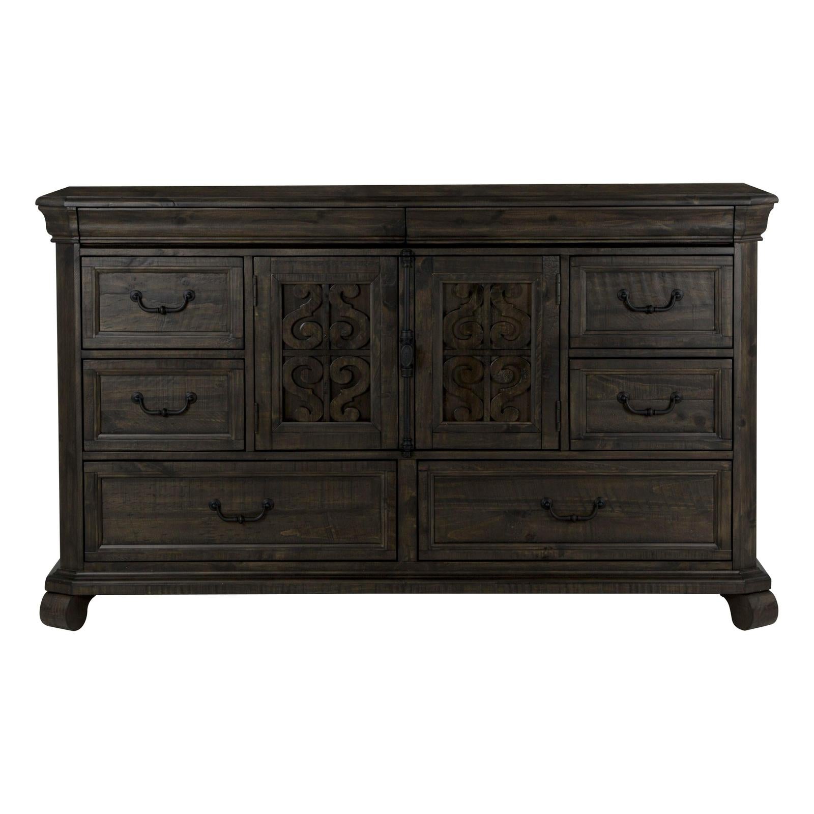 Magnussen Home Bellamy Peppercorn Drawer Dresser