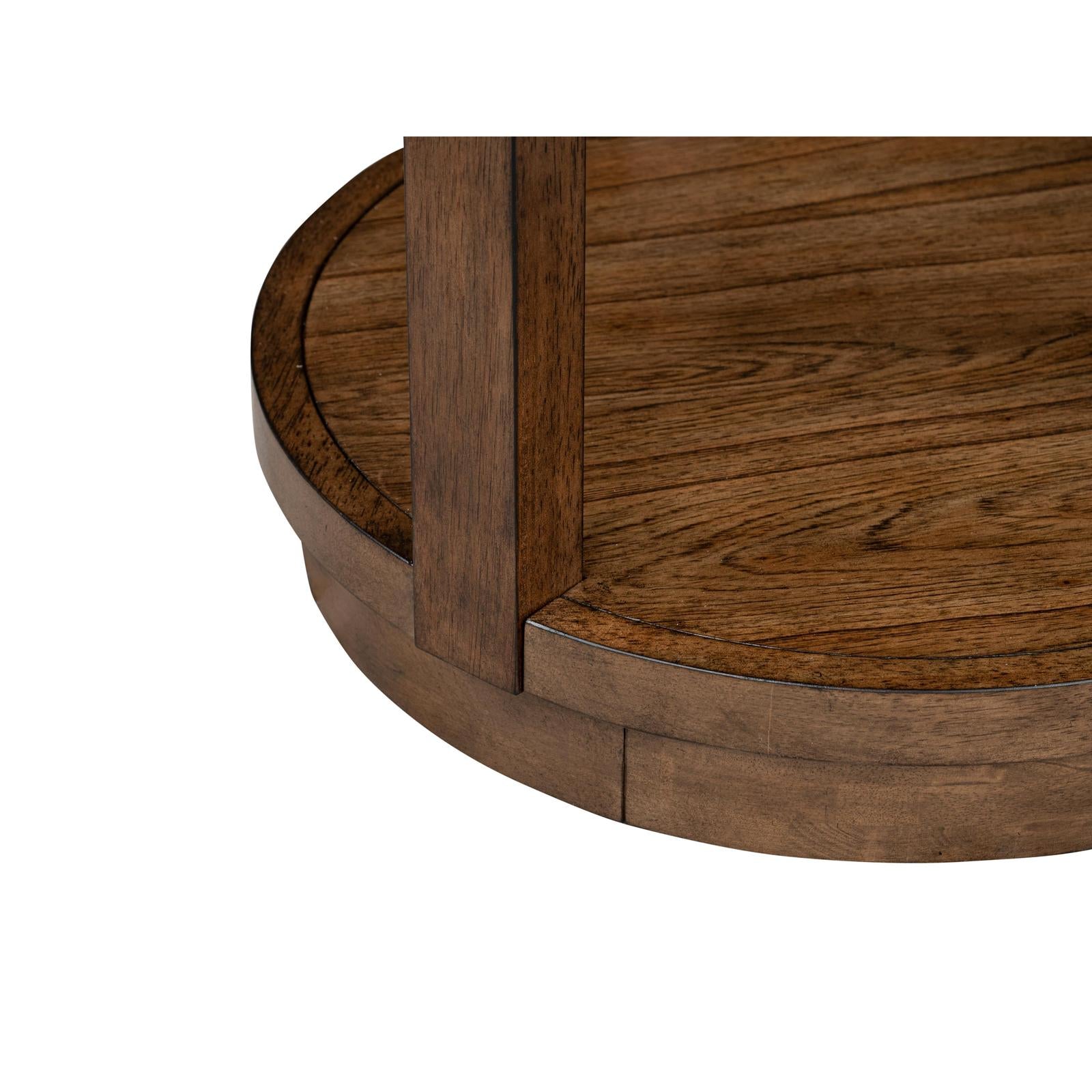 Magnussen Home Connolly Brown Drawer End Table
