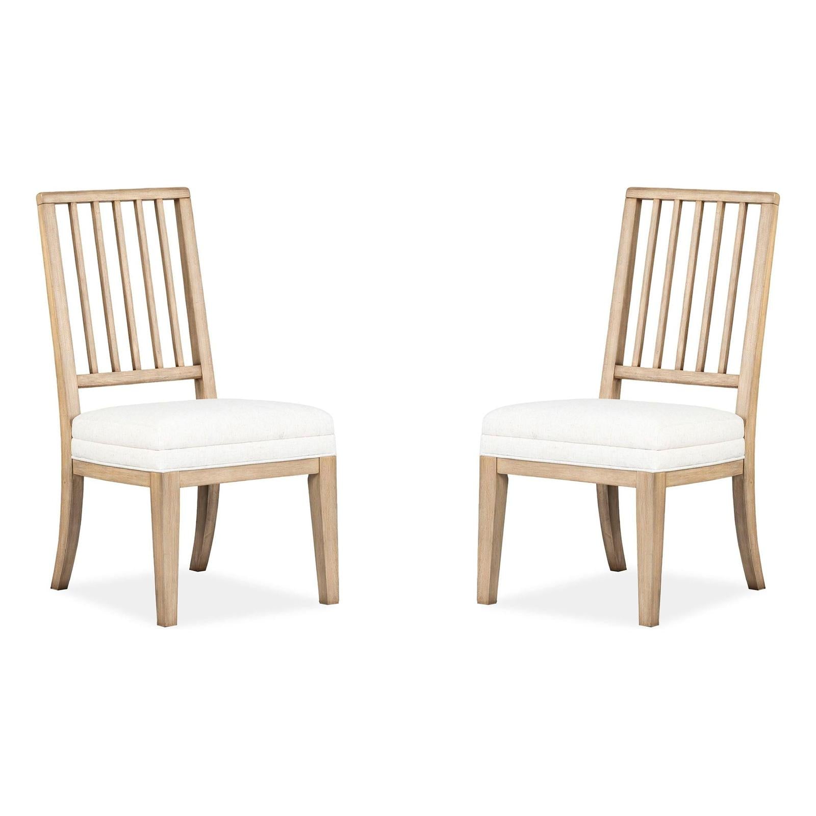 Magnussen Home Coventry Honey Maple Side Chair Set of 2