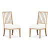 Magnussen Home Coventry Honey Maple Side Chair Set of 2