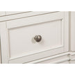 Magnussen Home Willowbrook Egg Shell White Drawer Dresser