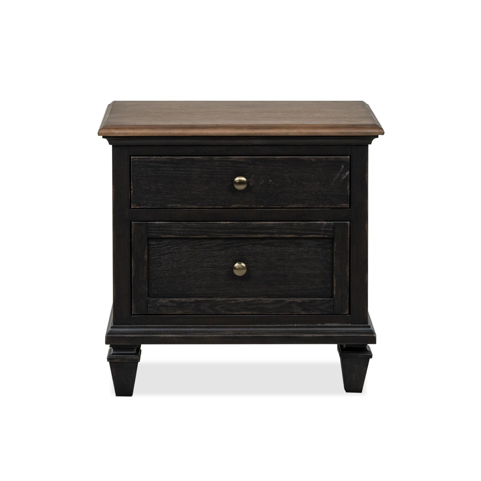Magnussen Home Surrey Brown Drawer Nightstand