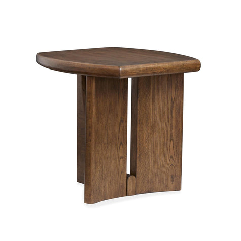 Magnussen Home Phoebe Sienna Brown Rectangular End Table