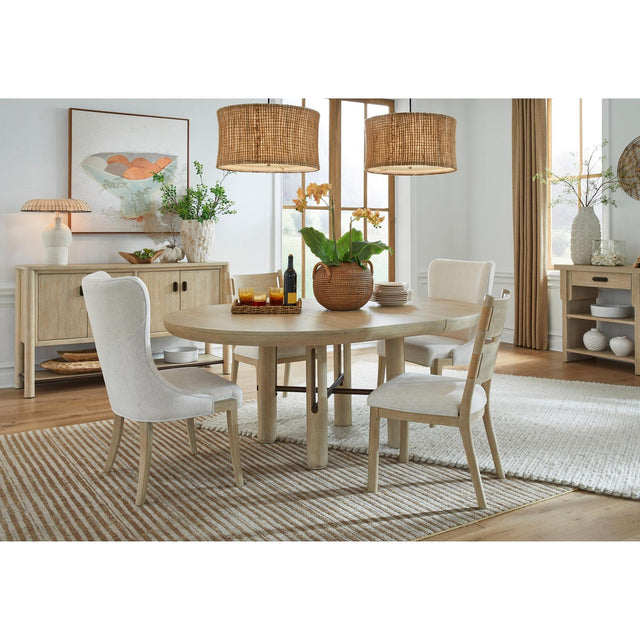 Salt Life Home Sunset Cove Sanibel Brown Upholstered Side Chair Two Pack I