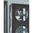 Pulaski Furniture Pulaski Furniture Accents Dark Wood Side Entry Curio Cabinet