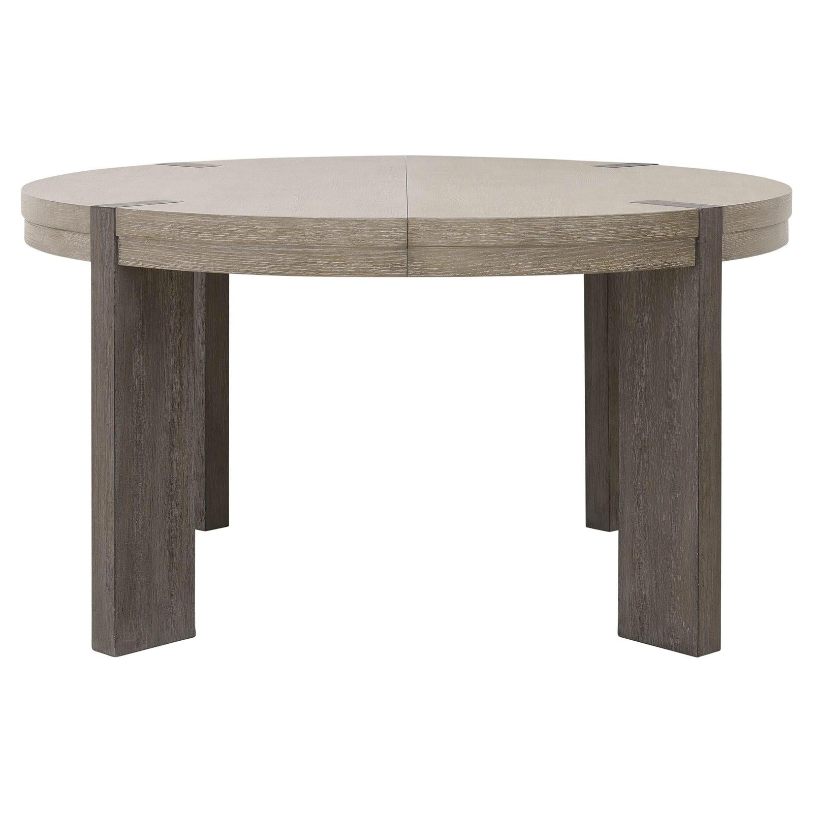 Pulaski Furniture Anderson Park Moose Trail And Frontier Brown Round Dining Table