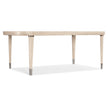 Hooker Furniture Nouveau Chic Rectangle Dining Table with 1-22in Leaf