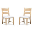 Magnussen Home Somerset Butternut Upholstered Side Chair Set of 2