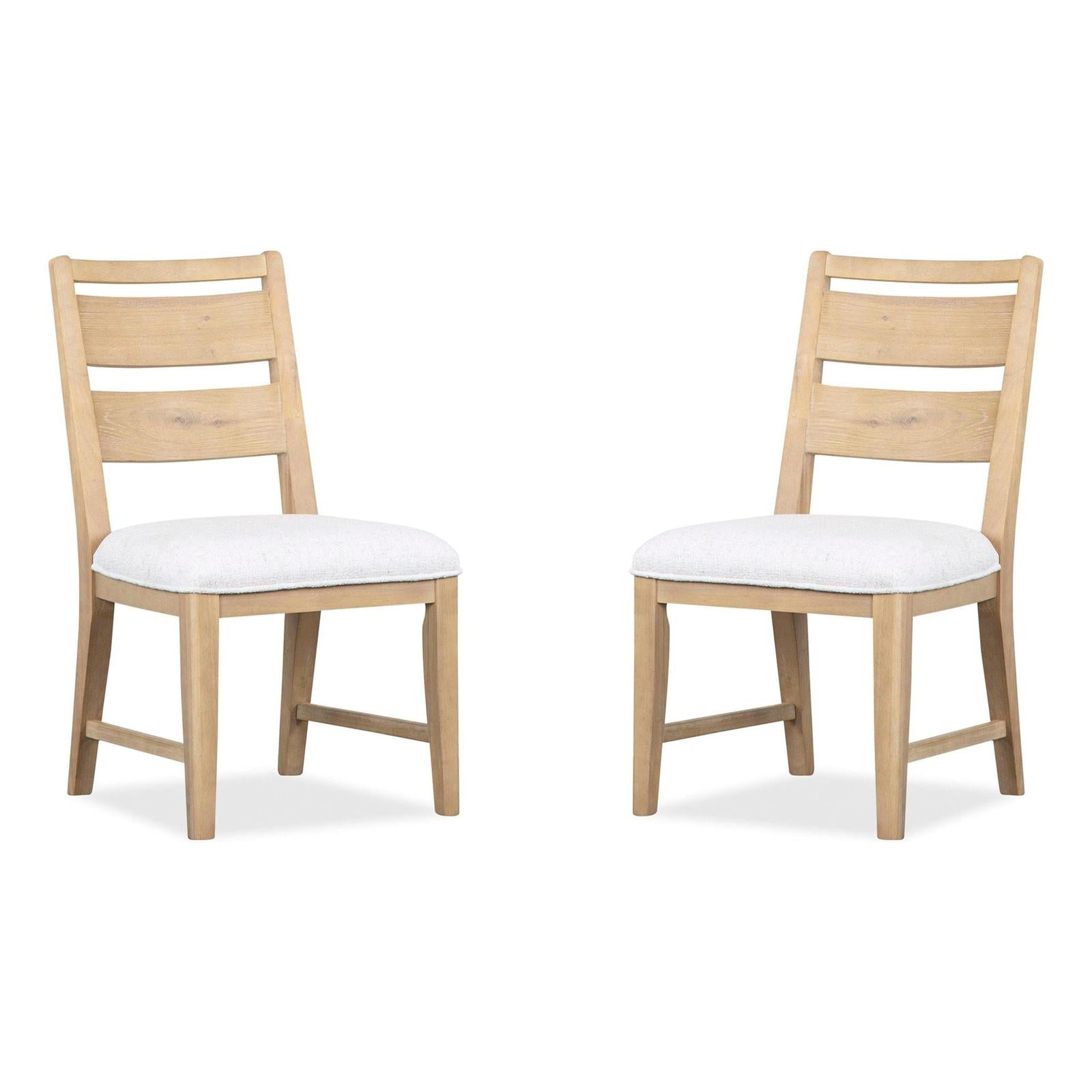 Magnussen Home Somerset Butternut Upholstered Side Chair Set of 2