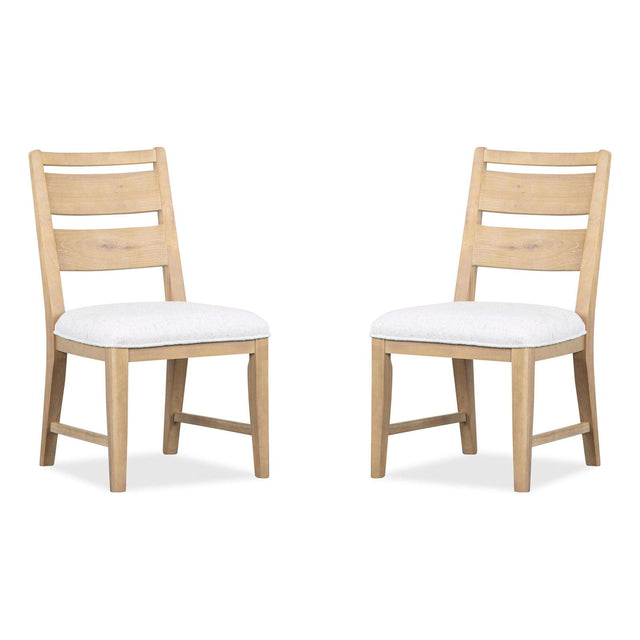 Magnussen Home Somerset Butternut Upholstered Side Chair Set of 2
