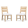 Magnussen Home Somerset Butternut Upholstered Side Chair Set of 2