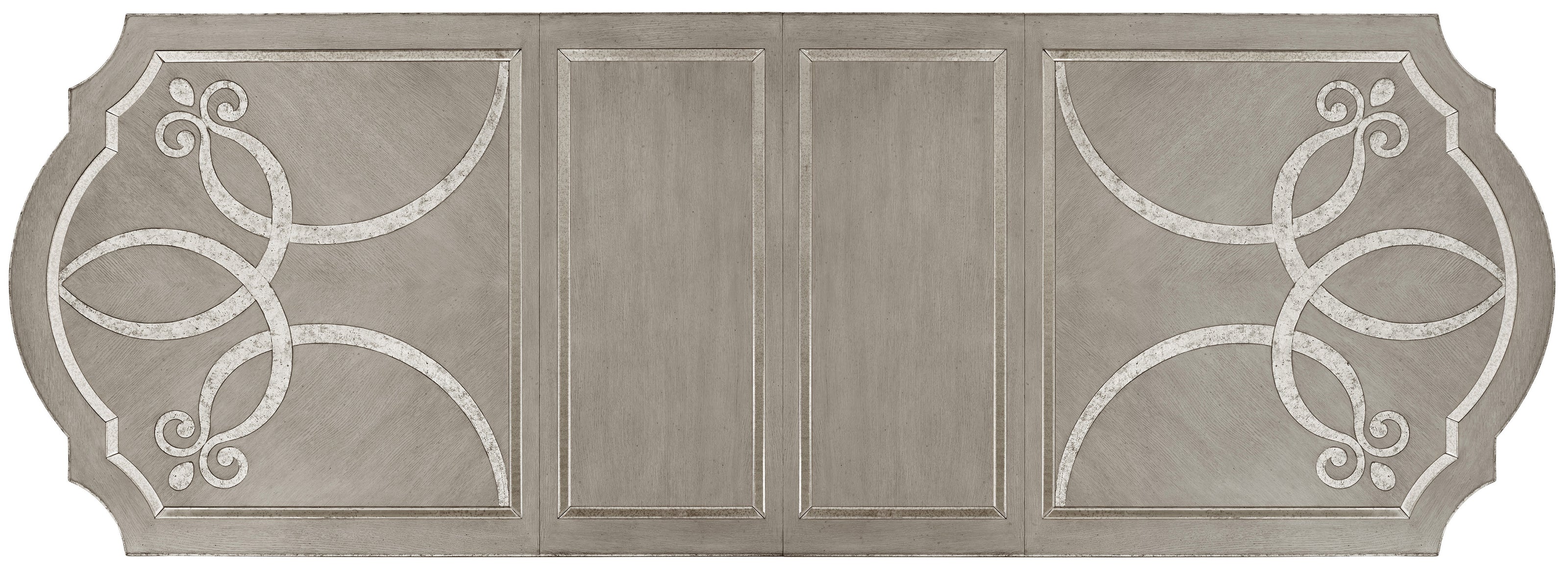 Hooker Furniture Sanctuary Rectangle Dining Table with Two 20-inch Leaves