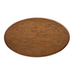 Magnussen Home Tanner Tawny Brown Oval Cocktail Table With Casters