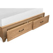 Magnussen Home Coventry Honey Wheat Panel Storage Bed