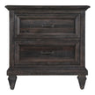 Magnussen Home Calistoga Weathered Charcoal Drawer Nightstand