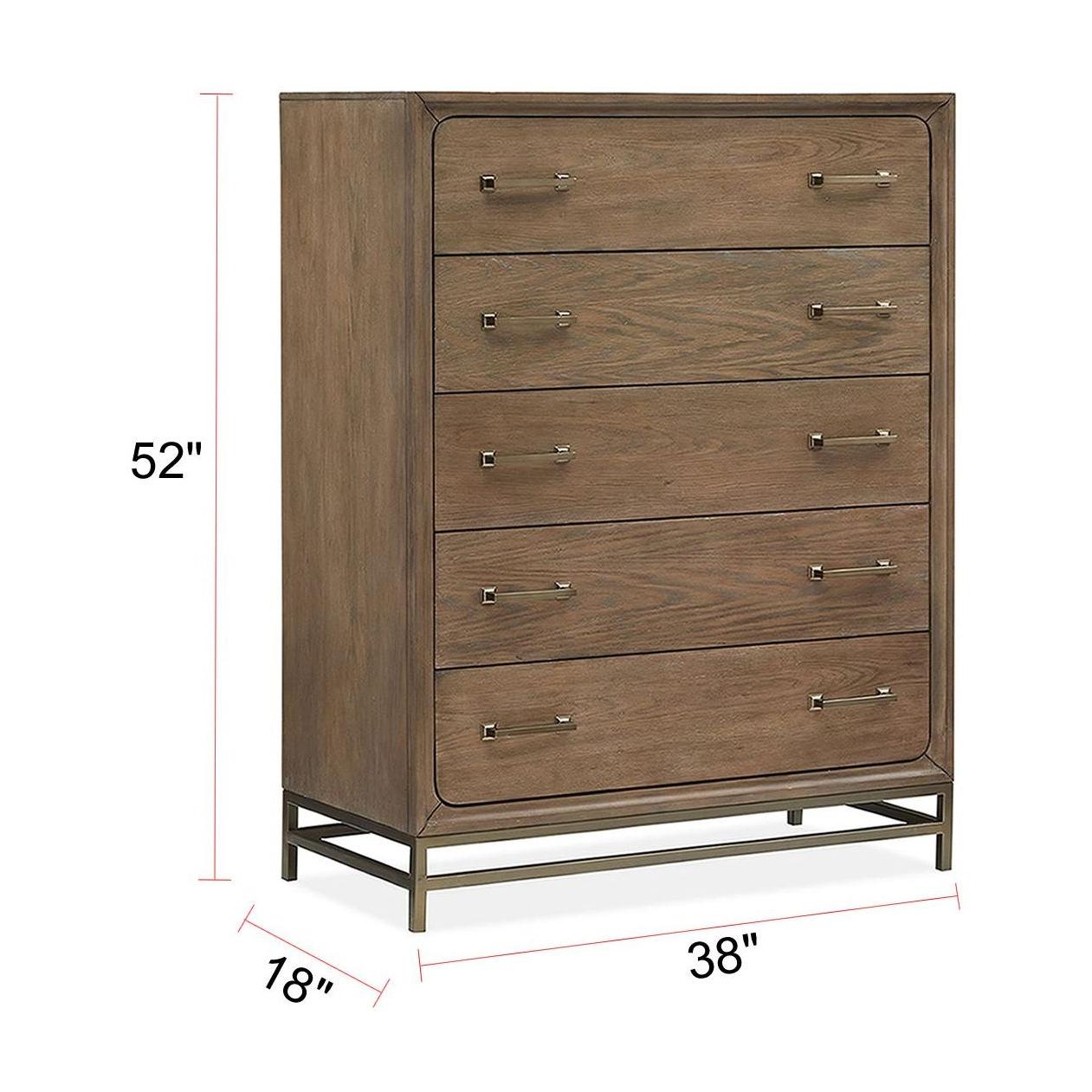 Magnussen Home Lindon Belgian Wheat & Coffee Bean Drawer Chest