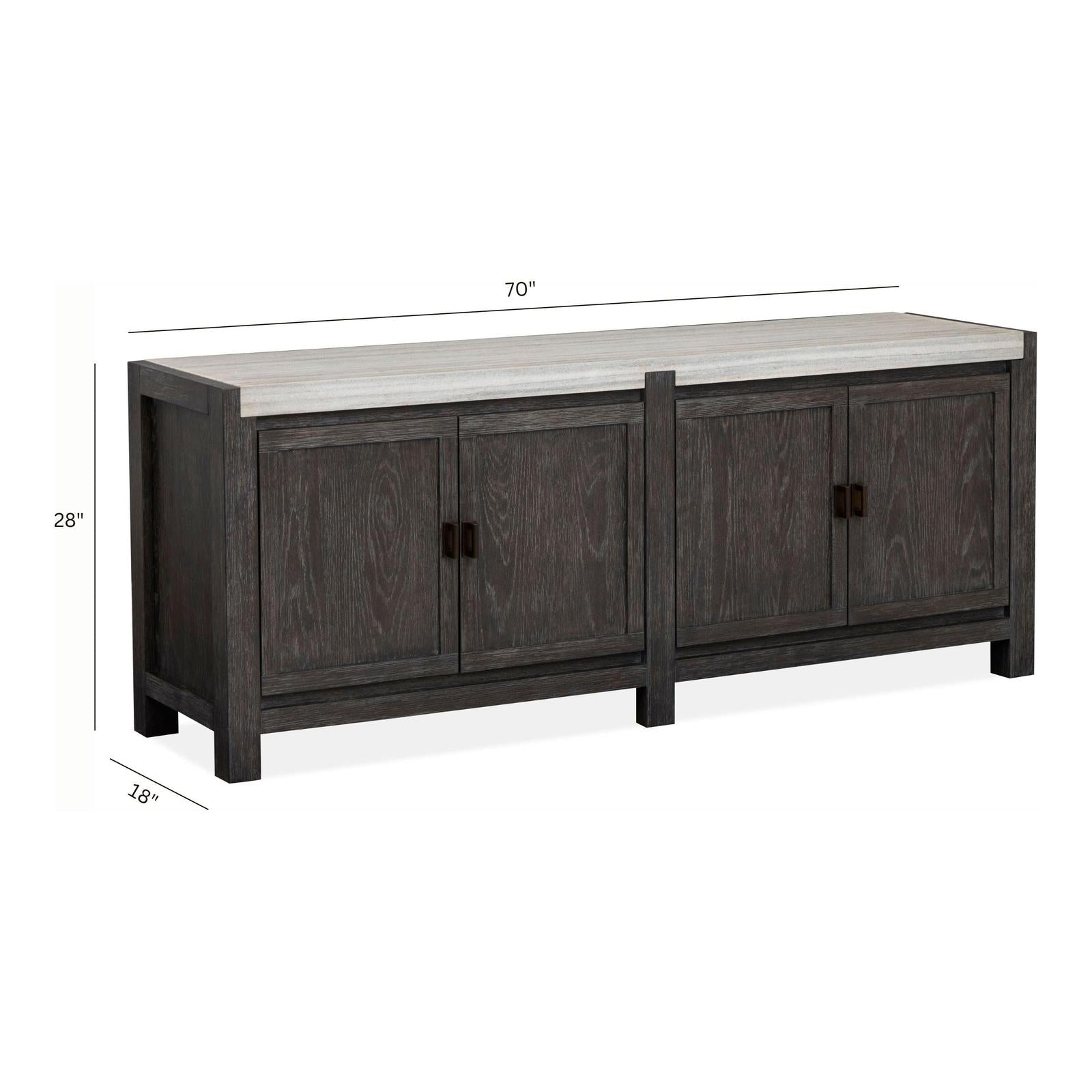 Magnussen Home Plum Creek Door Console