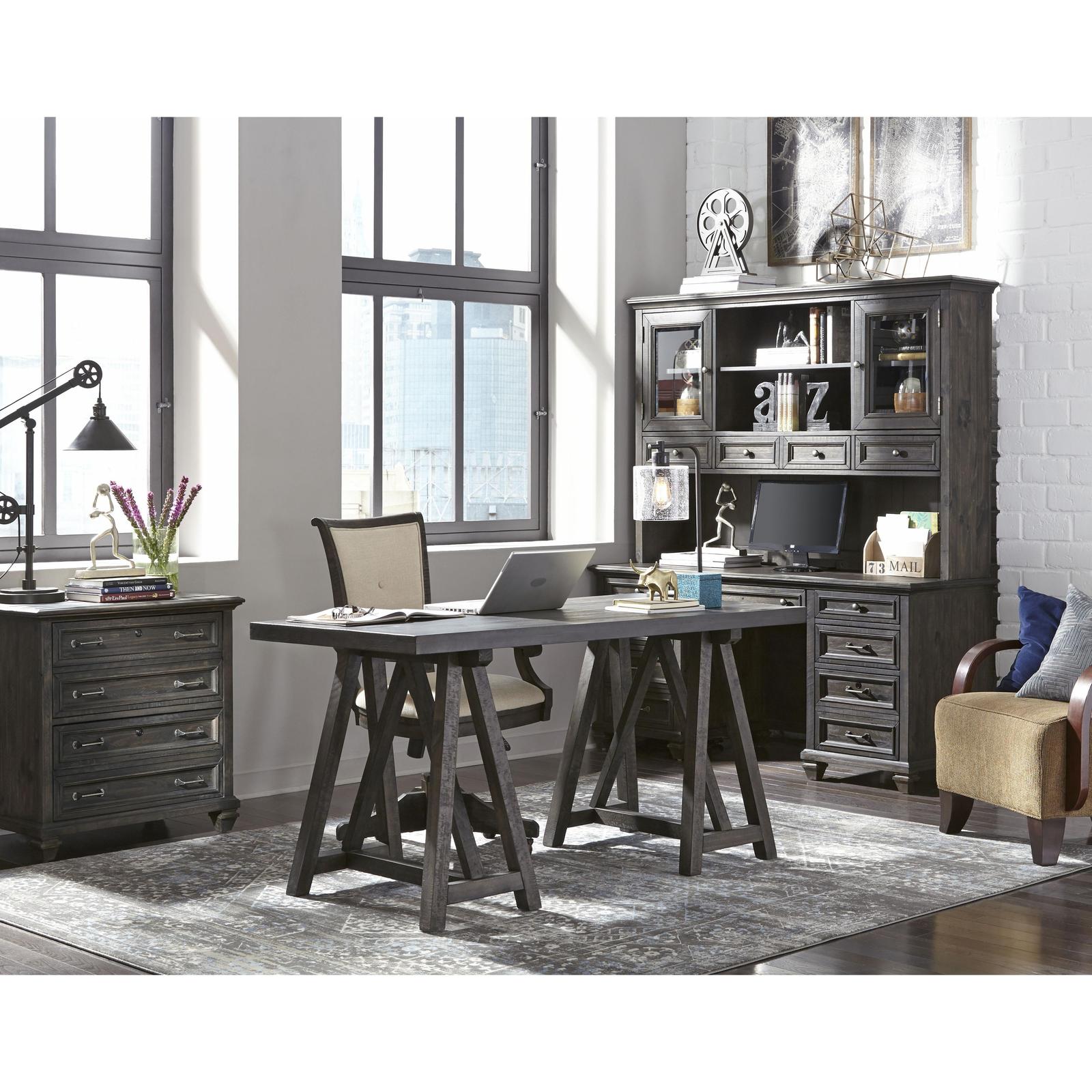 Magnussen Home Sutton Place Weathered Charcoal Credenza
