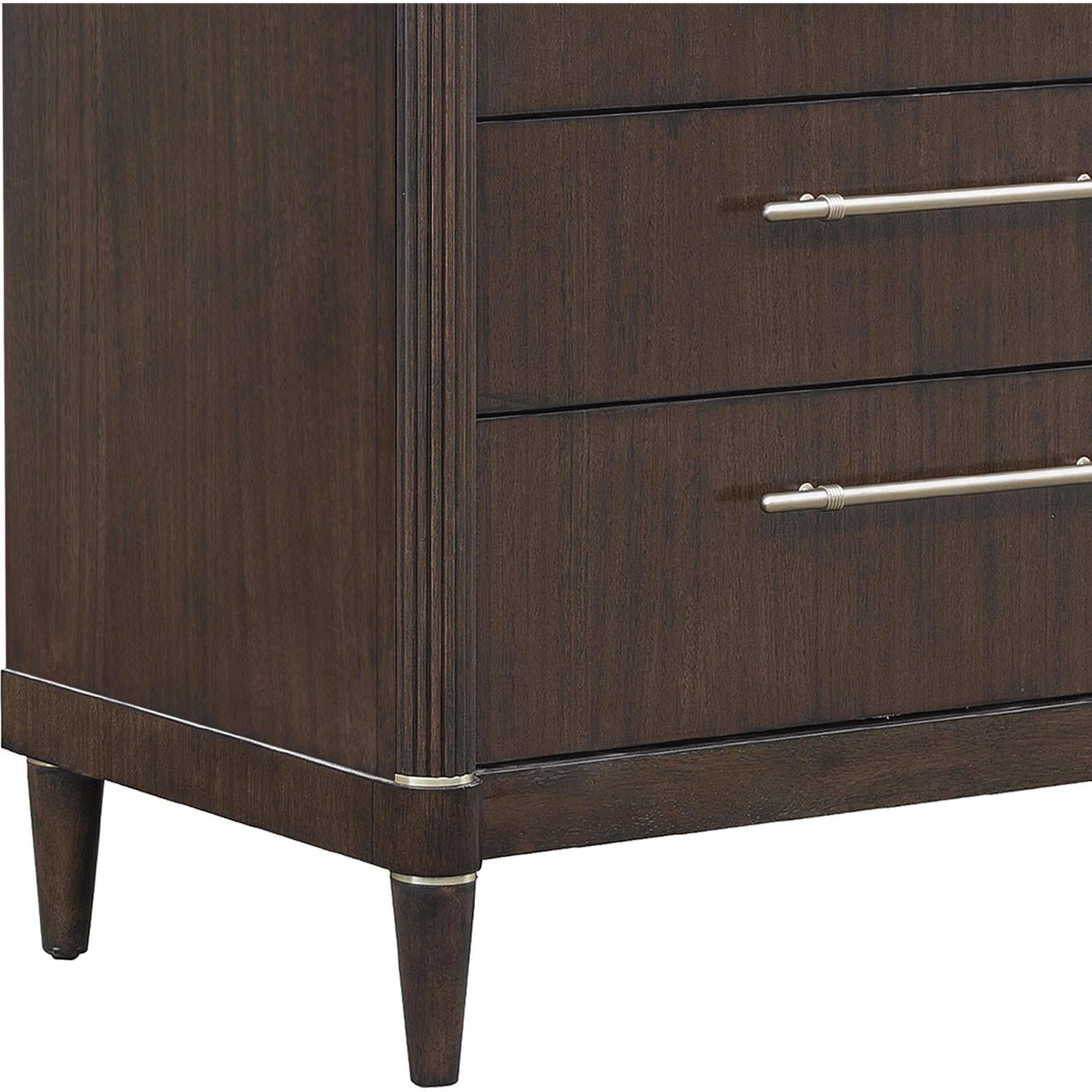 Pulaski Furniture Asher Park Piano Brown 8 Drawer Dresser