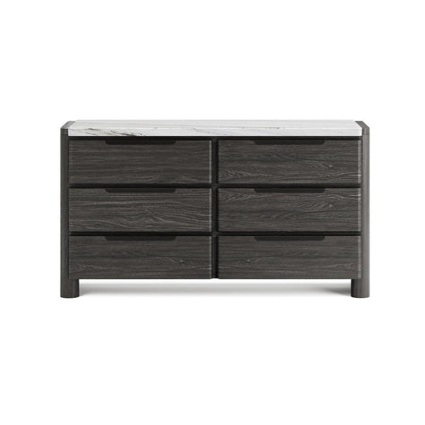 Magnussen Home Keaton Black Double Drawer Dresser