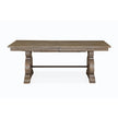 Magnussen Home Tinley Park Dove Tail Grey Extendable Rectangular Dining Table