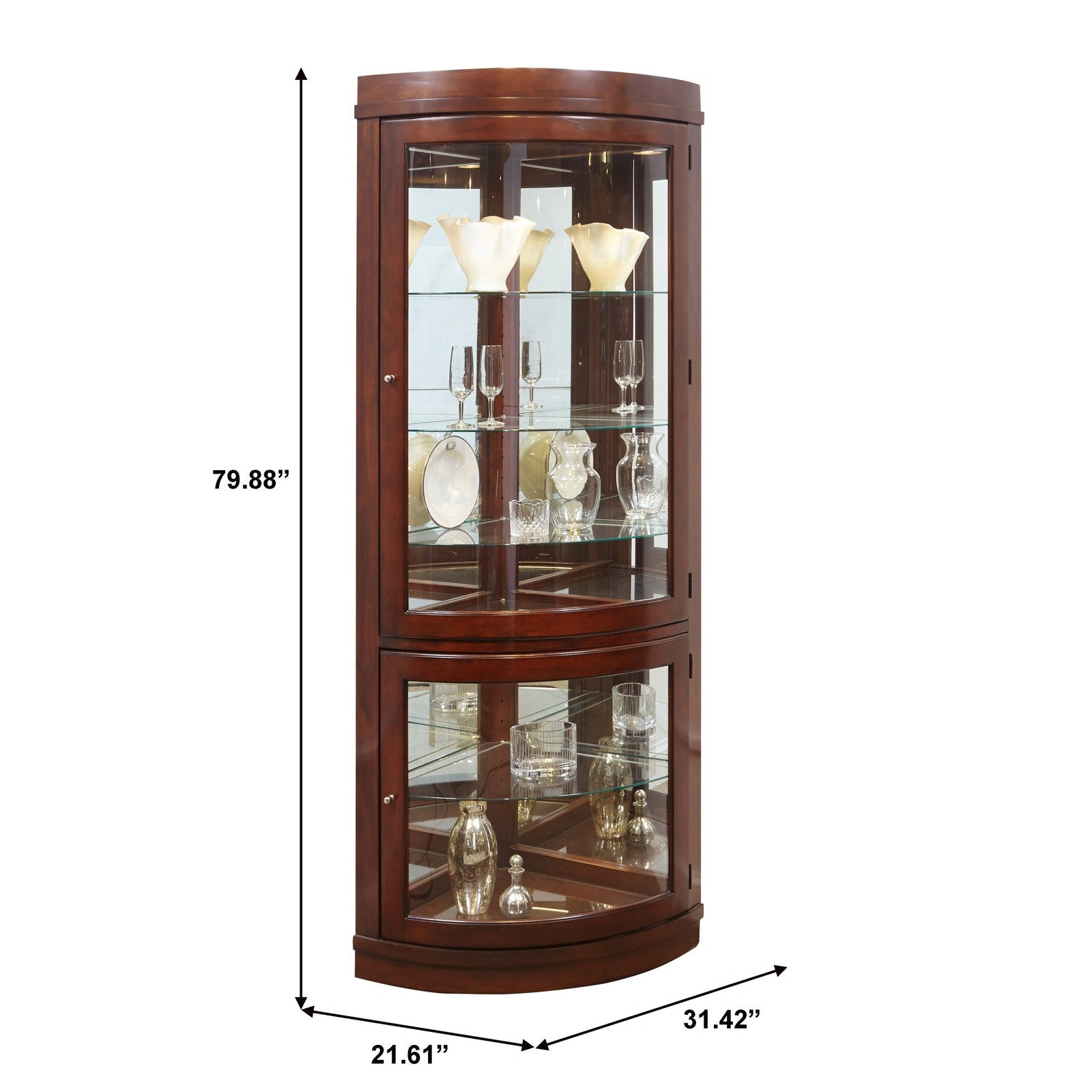 Pulaski Furniture PFC Curios Curio Cabinet