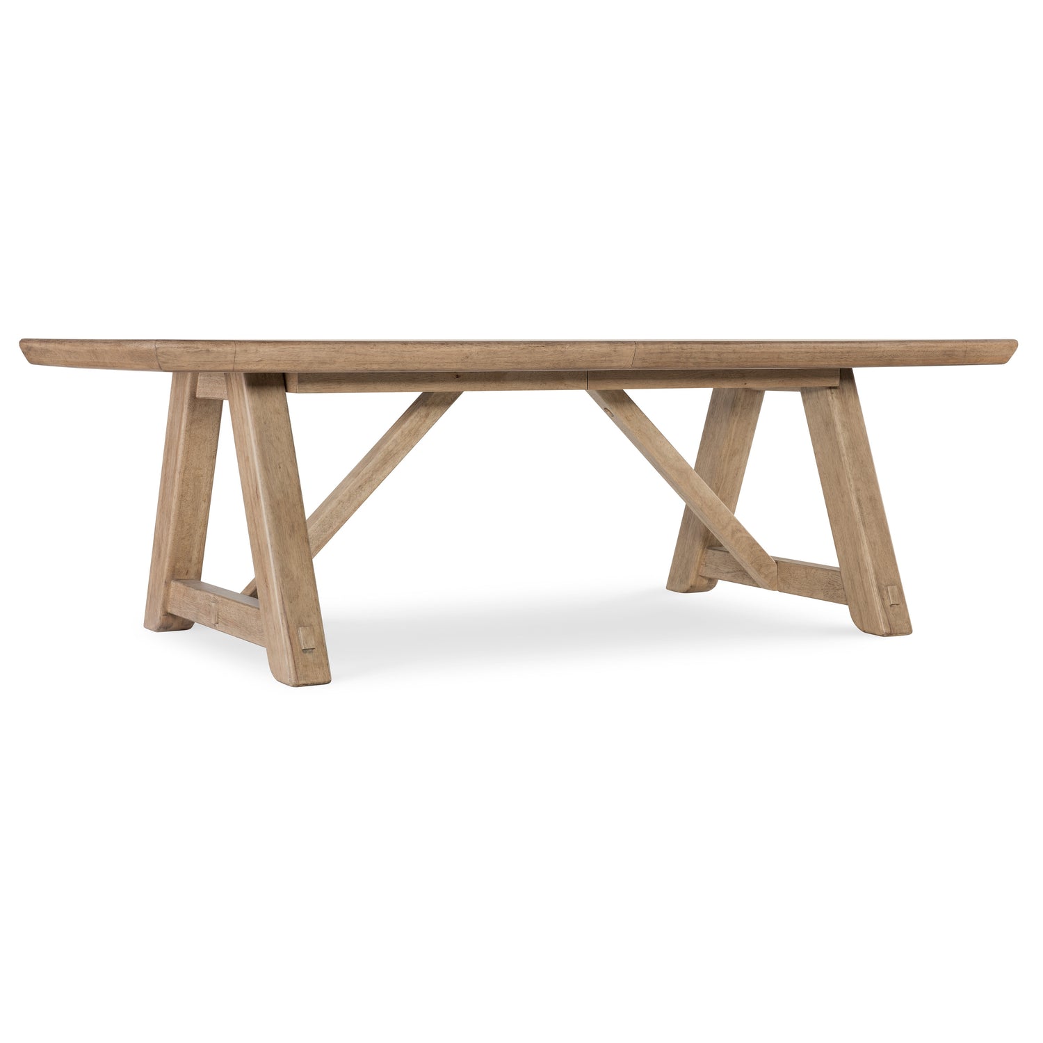 Hooker Furniture Vineyard Row Rectangle Dining Table with Two 20-inch Leaves